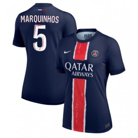 Paris Saint-Germain Marquinhos #5 Hjemme skjorte til dame 2024-25 Kortermet